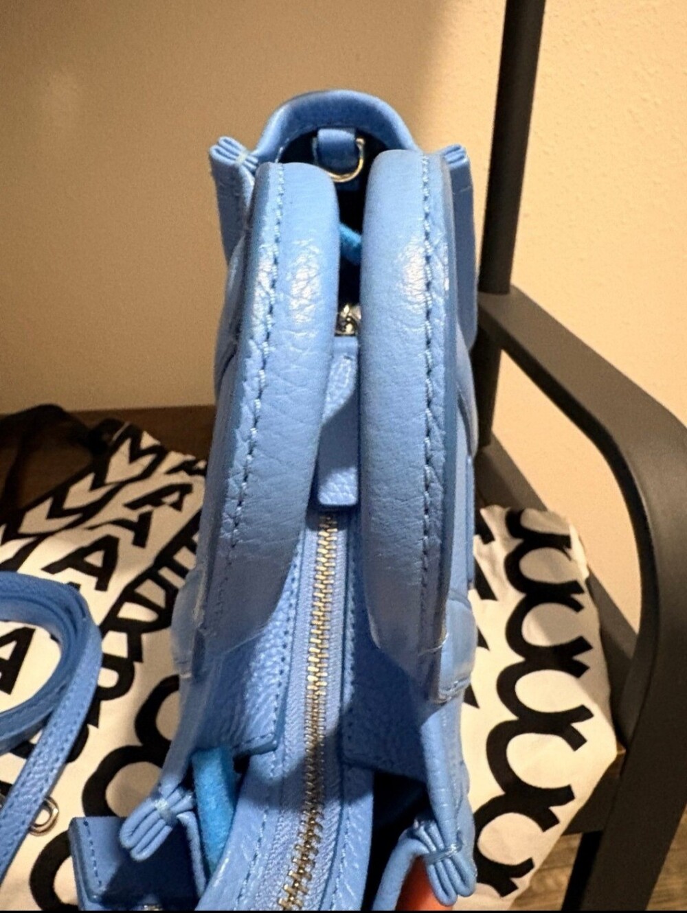 Marc Jacobs Mini Tote Bag in Spring Blue - Picture 9 of 9